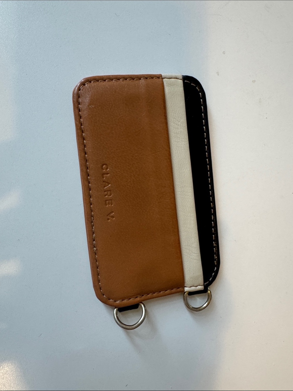 Clare V phone wallet